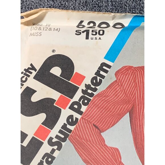 Simplicity Misses Dress Sewing Pattern sz 10-14 6200 - uncut - Picture 8 of 9